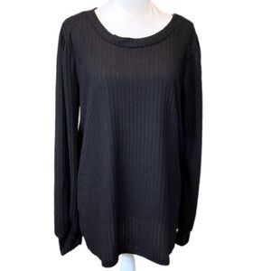Agnes & Dora Level Up Black Sweater L